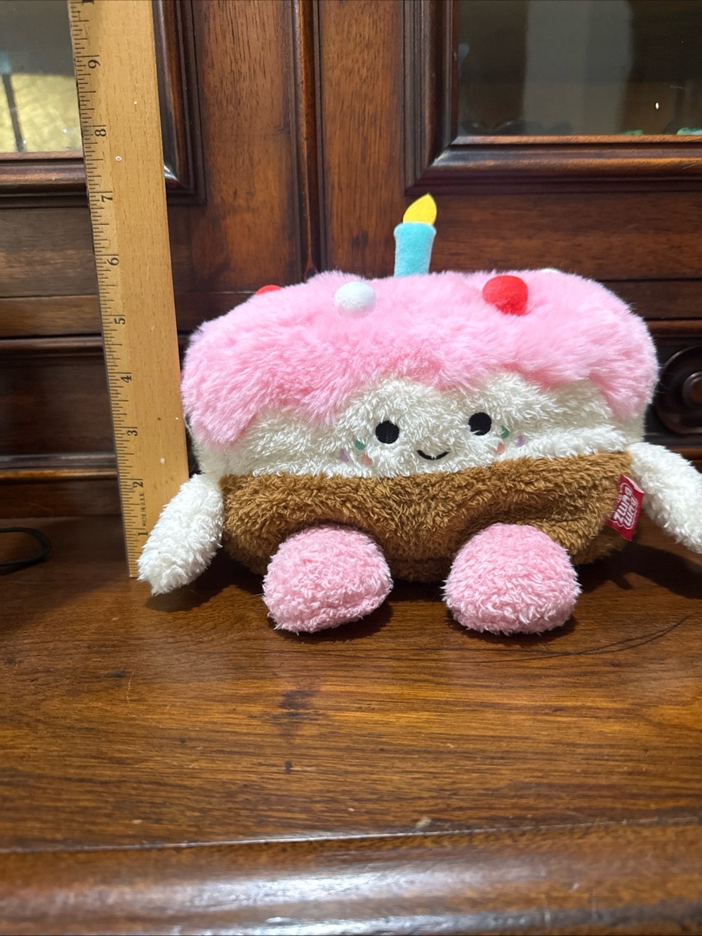 Bum Bumz “Clint” Birthday Cake 7.5” Plush Partybumz NWT - Picture 14 of 14